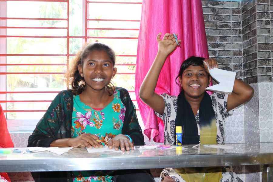 Snehalya Mädchen in Guwahati