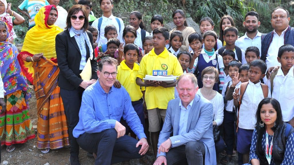 Minister Gerd Müller BMZ in Indien